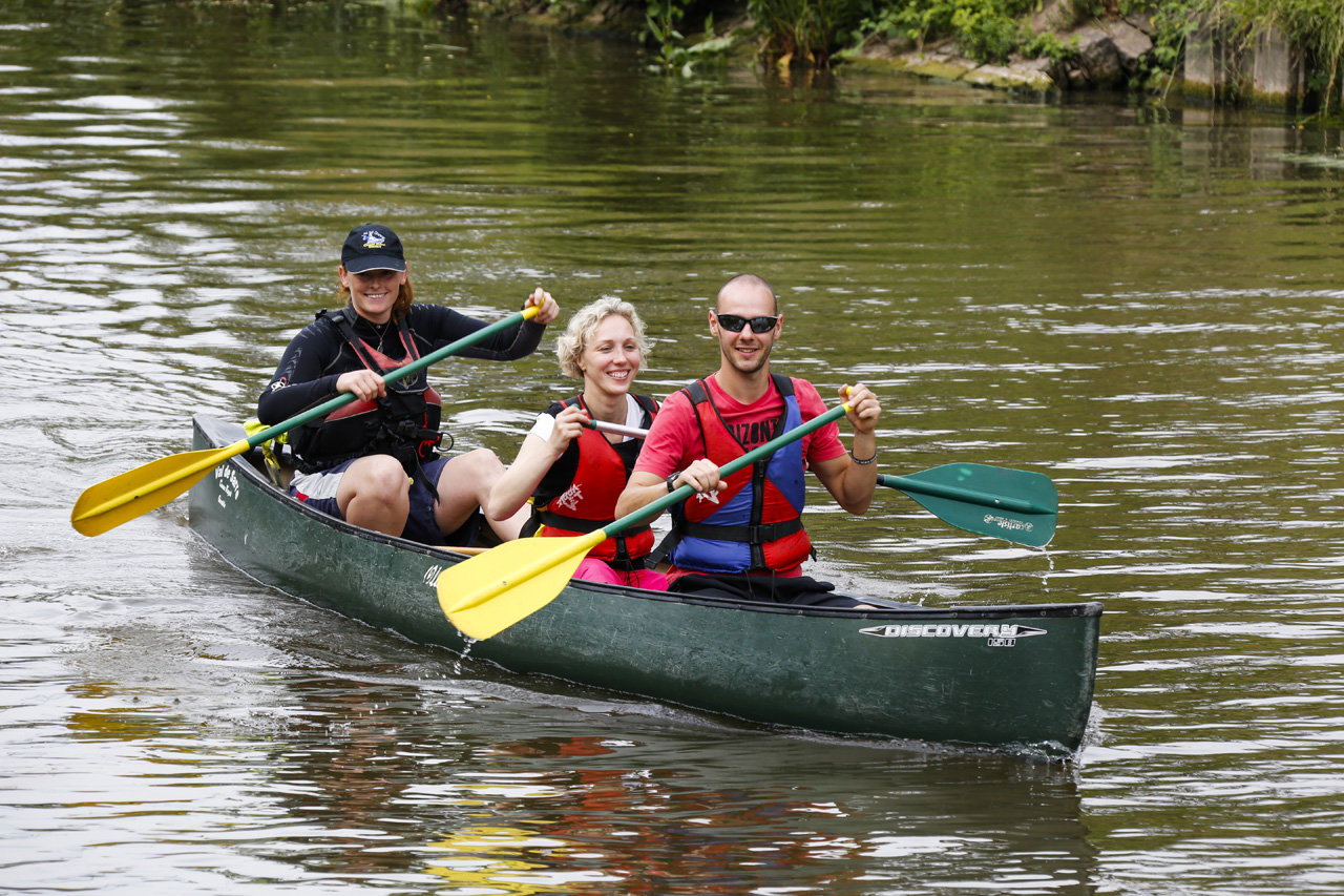 Descente en canoe kayak de la Blies ou de la Sarre Parc naturel