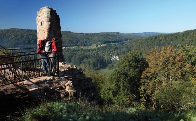 Les châteaux-forts et les étangs du Pays de Bitche