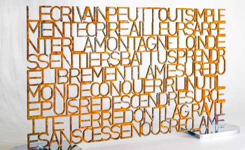 Pierre Gaucher, la poésie du métal