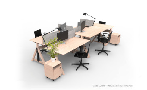 Une nouvelle gamme de mobilier en hêtre des Vosges du nord