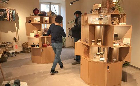 L'accueil-boutique du Parc naturel régional des Vosges du nord