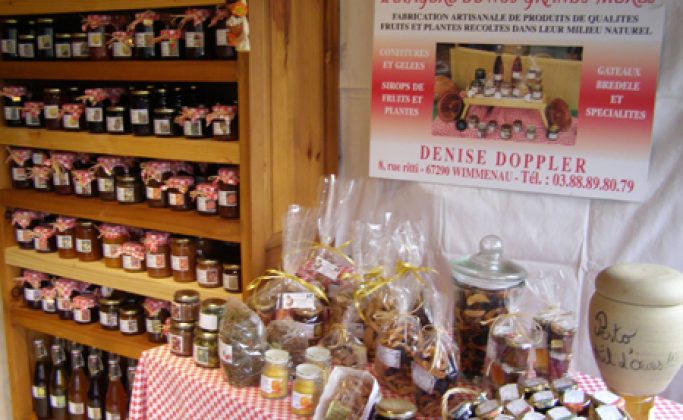 vue dans la boutique