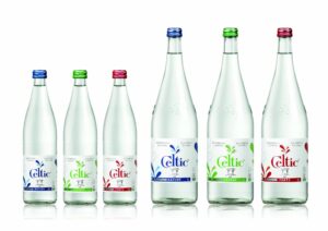 Bouteille d'eau minérale Celtic