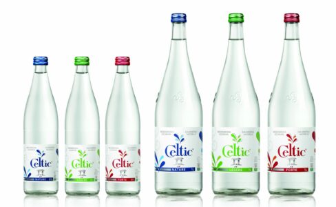 Bouteille d'eau minérale Celtic