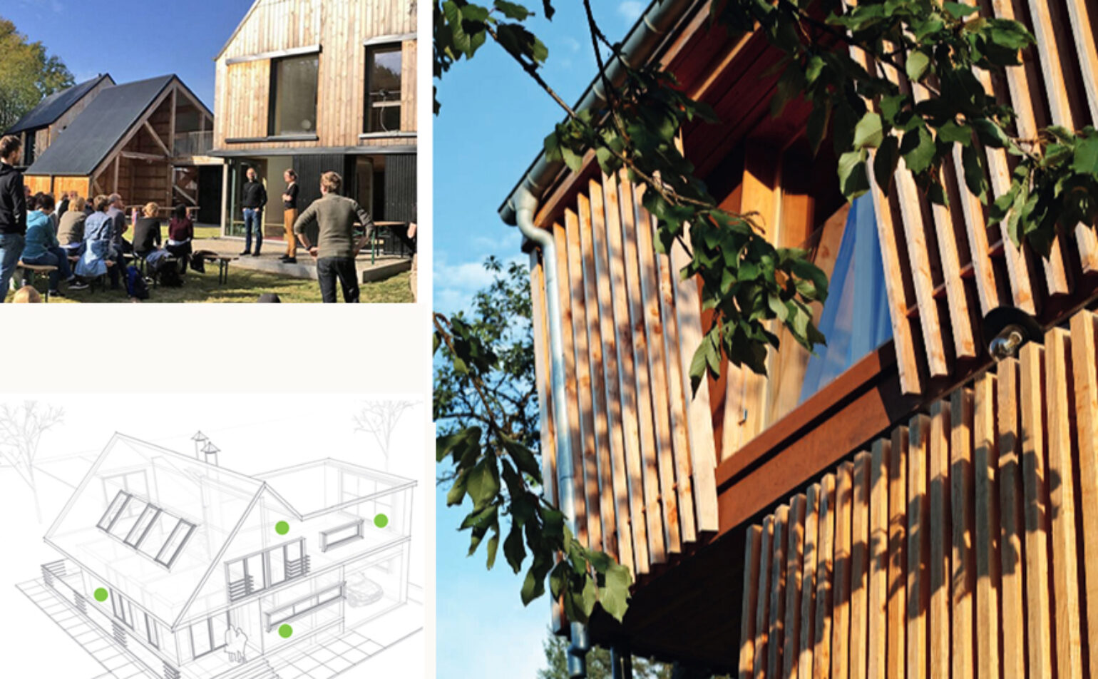 Atelier architecture et paysage: construire en bois local