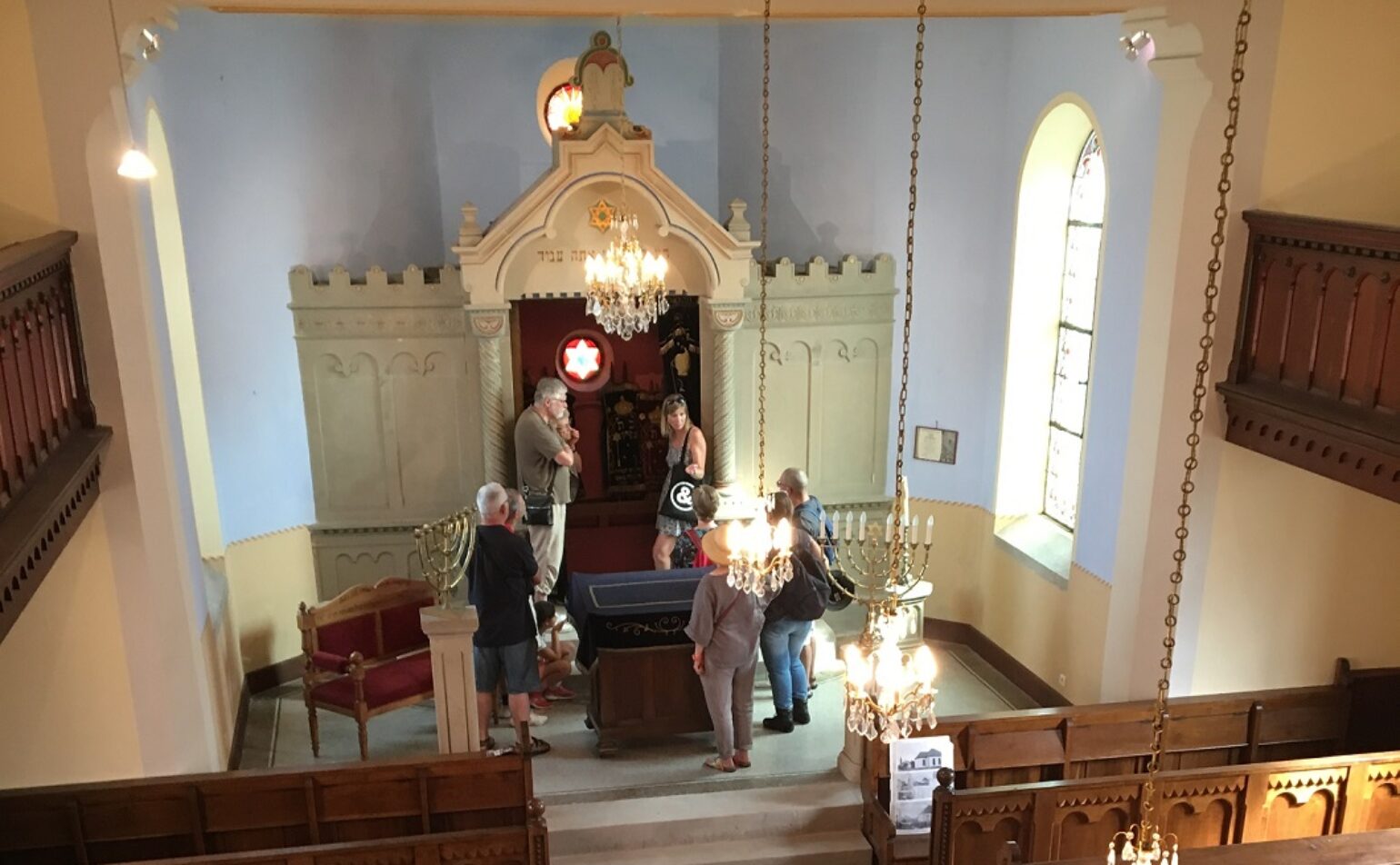 Visite guidée de la synagogue de Struth